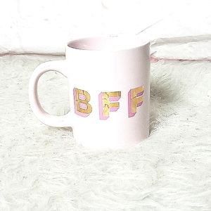 ban.do BFF pink coffee mug best friends gift gold